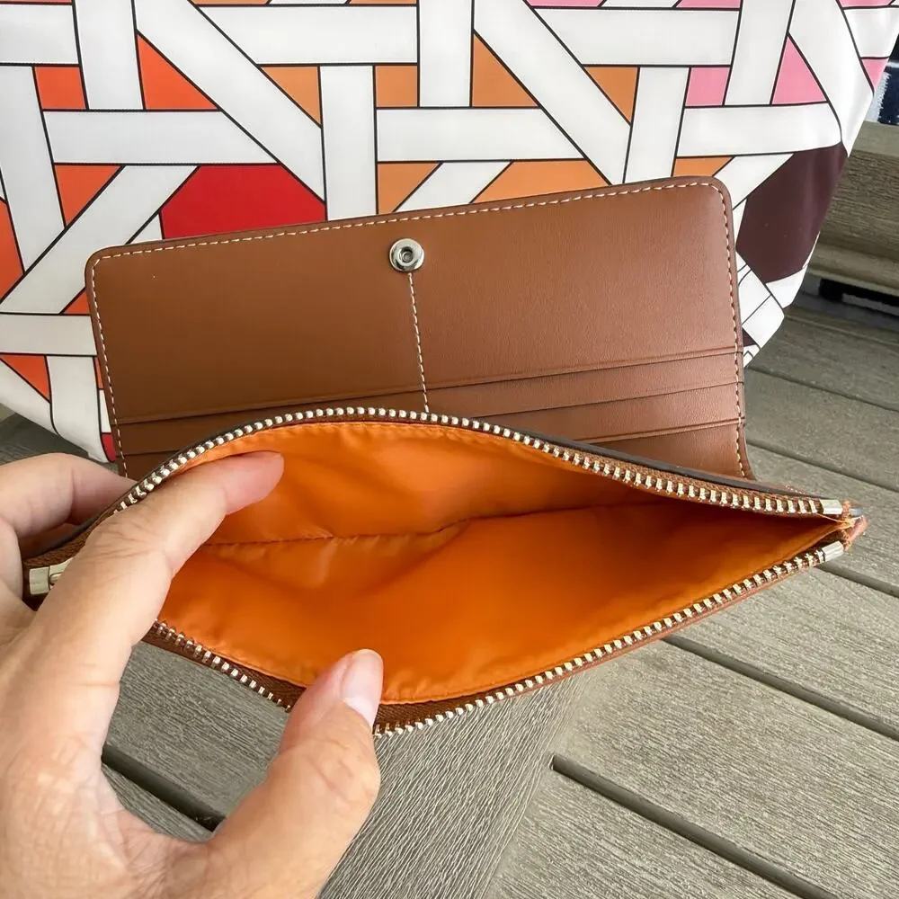 Bundle‼️Tory Burch Nylon Large Tote 176043 & Slim Envelope Wallet 175894